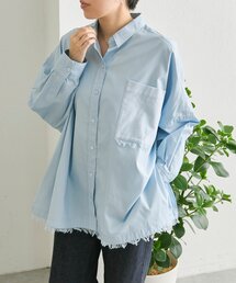 ear PAPILLONNER | オーバーサイズフリンジシャツ【SUM1 STYLE】(シャツ/ブラウス)