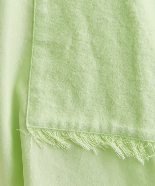 ear PAPILLONNER（イアパピヨネ）の「オーバーサイズフリンジシャツ【SUM1 STYLE】（シャツ/ブラウス・レディース・パープル/ライム/ブルー系その他・FREE）」の18枚目の写真