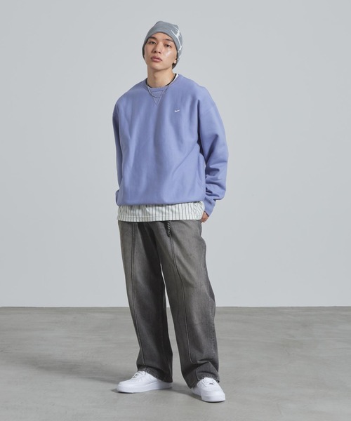 NIKE（ナイキ）の「ナイキ ソロ スウッシュ メンズ フリース クルー