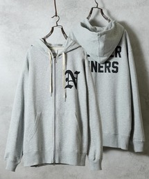 NUMBER (N)INE | NUMBER NINERS BACK PRINTED FULL ZIP SWEAT HOODIE / ナンバーナイナーズ バックプリント ジップパーカー(パーカー)