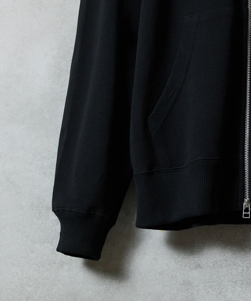 NUMBER (N)INE（ナンバーナイン）の「NUMBER NINERS BACK PRINTED FULL ZIP SWEAT HOODIE / ナンバーナイナーズ バックプリント ジップパーカー（パーカー・メンズ・トップグレー/ブラック・XL/L/M）」の11枚目の写真