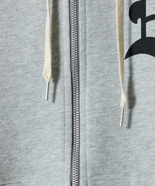 NUMBER (N)INE（ナンバーナイン）の「NUMBER NINERS BACK PRINTED FULL ZIP SWEAT HOODIE / ナンバーナイナーズ バックプリント ジップパーカー（パーカー・メンズ・トップグレー/ブラック・XL/L/M）」の10枚目の写真