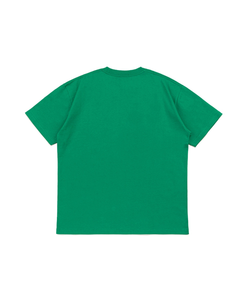 NET SOCIAL CLUB(ネットソーシャルクラブ)の「アーチロゴ半袖Tシャツ(グリーン)(Tシャツ/カットソー・レディース・グリーン・S/M/L/XL)」の2枚目の写真