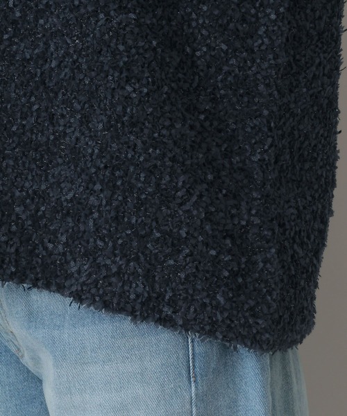 A part by(アパートバイ)の「リボンヤーンニットベスト(ベスト・レディース・グリーン/ネイビー/オフホワイト・FREE)」の13枚目の写真