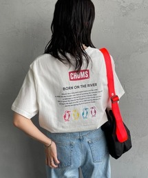 CHUMS | 【WEB先行予約】[CHUMS/チャムス] 別注 ヒストリーロゴ バックプリント ショートスリーブTシャツ (WEB限定)(Tシャツ/カットソー)