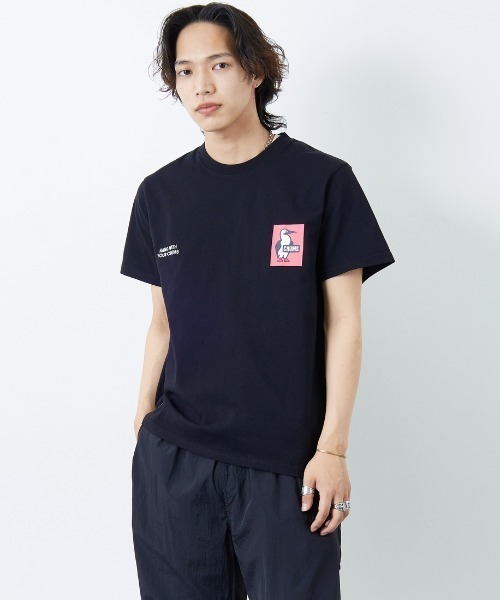 CHUMS（チャムス）の「【WEB先行予約】[CHUMS/チャムス] 別注 ヒストリーロゴ バックプリント ショートスリーブTシャツ (WEB限定)（Tシャツ/カットソー・レディース・ホワイト/ブラック・XXL/L/M/XL）」の13枚目の写真