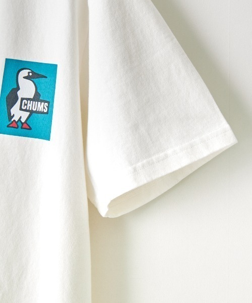 CHUMS（チャムス）の「【WEB限定】[CHUMS/チャムス] 別注 ヒストリーロゴ バックプリント ショートスリーブTシャツ（Tシャツ/カットソー・レディース・ホワイト/ブラック・XXL/L/M/XL）」の15枚目の写真