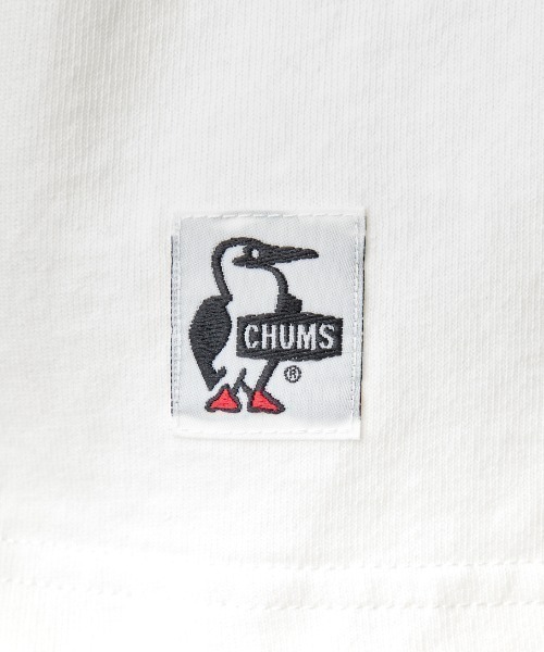 CHUMS（チャムス）の「【WEB限定】[CHUMS/チャムス] 別注 ヒストリーロゴ バックプリント ショートスリーブTシャツ（Tシャツ/カットソー・レディース・ホワイト/ブラック・XXL/L/M/XL）」の18枚目の写真