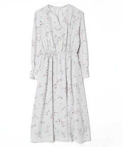 セール】DRESS FLOWER PIN TUCK ONE PIECE（ワンピース）｜CLANE