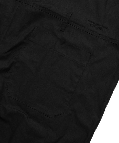 NICE GHOST CLUB(ナイスゴーストクラブ)の「FFATS SHIRTS JUMPSUITS_BLACK(NG2ESUW391A)(つなぎ/オールインワン・レディース・ブラック・M/L)」の7枚目の写真