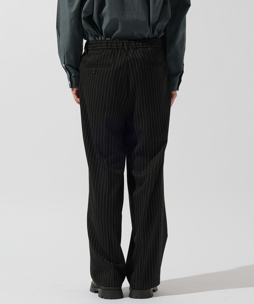 niko and...（ニコアンド）の「ワイドストライプスラックス（スラックス・メンズ・ブラウン/グレー/ブラック・MEDIUM/LARGE）」の18枚目の写真