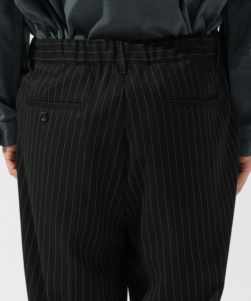 niko and...（ニコアンド）の「ワイドストライプスラックス（スラックス・メンズ・ブラウン/グレー/ブラック・MEDIUM/LARGE）」の19枚目の写真
