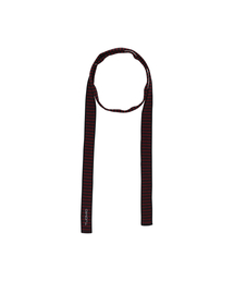 TUOMIO（トゥオミオ）の「STRIPE JERSEY TIE [RED]（ネクタイ）」