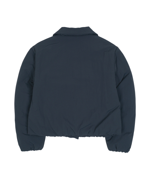 THECOLDESTMOMENT(ザコールデストモーメント)の「(w) TCM round collar padding (navy)(ダウンジャケット/コート・レディース・その他・S/M)」の3枚目の写真