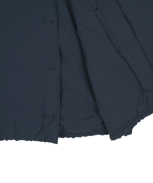 THECOLDESTMOMENT(ザコールデストモーメント)の「(w) TCM round collar padding (navy)(ダウンジャケット/コート・レディース・その他・S/M)」の5枚目の写真