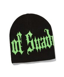 suade（スエード）の「H.O.S BEANIE [BLACK]（ニットキャップ/ビーニー）」