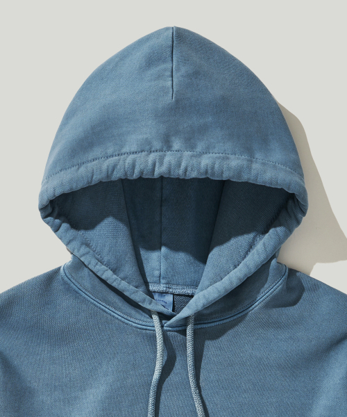 EASTGATE(イーストゲート)の「ピグメントコンパクトフードパーカー ペールブルー(パーカー・レディース・その他・LARGE/X-LARGE/SMALL/MEDIUM)」の5枚目の写真