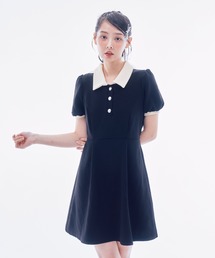 INTER FACTORY（インターファクトリー）の「半袖ワンピース（ワンピース）」