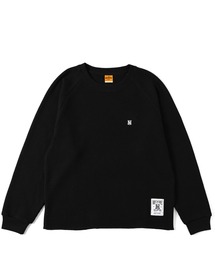 MFC STORE | MFC STORE ORIGINAL SMALL MS LOGO WAFFLE L/S TEE(Tシャツ/カットソー)