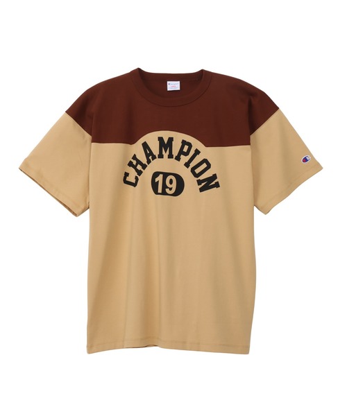 Champion(チャンピオン)の「【Champion/チャンピオン】メンズ メンズカジュアル ショートスリーブTシャツ(Tシャツ/カットソー・メンズ・ホワイト/ブラック/ライトブラウン/ベージュ系その他3・X-LARGE/LARGE/MEDIUM)」の4枚目の写真