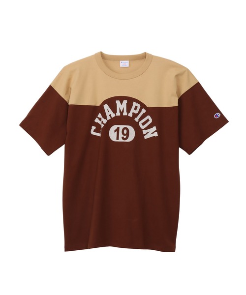 Champion(チャンピオン)の「【Champion/チャンピオン】メンズ メンズカジュアル ショートスリーブTシャツ(Tシャツ/カットソー・メンズ・ホワイト/ブラック/ライトブラウン/ベージュ系その他3・X-LARGE/LARGE/MEDIUM)」の3枚目の写真