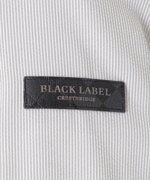 BLACK LABEL CRESTBRIDGE(ブラックレーベル・クレストブリッジ)の「【一部店舗限定】シアサッカースタンドネックブルゾン(ブルゾン・メンズ・ライトグレー/ネイビー・L/M/XL)」の8枚目の写真