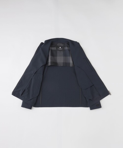 BLACK LABEL CRESTBRIDGE(ブラックレーベル・クレストブリッジ)の「【一部店舗限定】シアサッカースタンドネックブルゾン(ブルゾン・メンズ・ライトグレー/ネイビー・L/M/XL)」の17枚目の写真