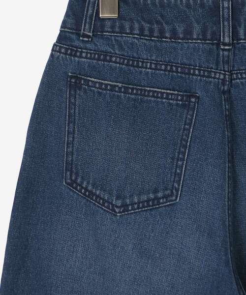 cle blatt(クレブラット)の「リラックスタックワイドデニム(デニムパンツ・レディース・ブルー/サックスブルー・SMALL/MEDIUM)」の5枚目の写真
