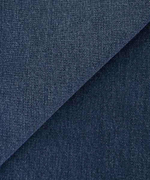 cle blatt(クレブラット)の「リラックスタックワイドデニム(デニムパンツ・レディース・ブルー/サックスブルー・SMALL/MEDIUM)」の4枚目の写真