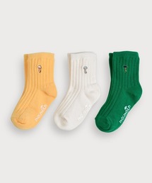 moimoln（モイモルン）の「【3点セット】シンボル刺繍クルーソックス・靴下（ソックス/靴下）」