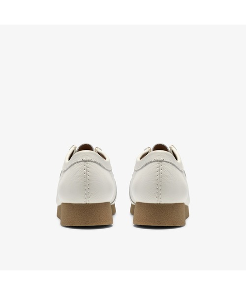 Clarks(クラークス)の「WallabeeEVO / ワラビーエヴォ (ホワイトレザー)(モカシン/デッキシューズ・メンズ・ホワイト・UK6/UK6.5/UK7/UK7.5/UK8/UK8.5/UK9/UK9.5/UK10/UK10.5/UK11)」の5枚目の写真