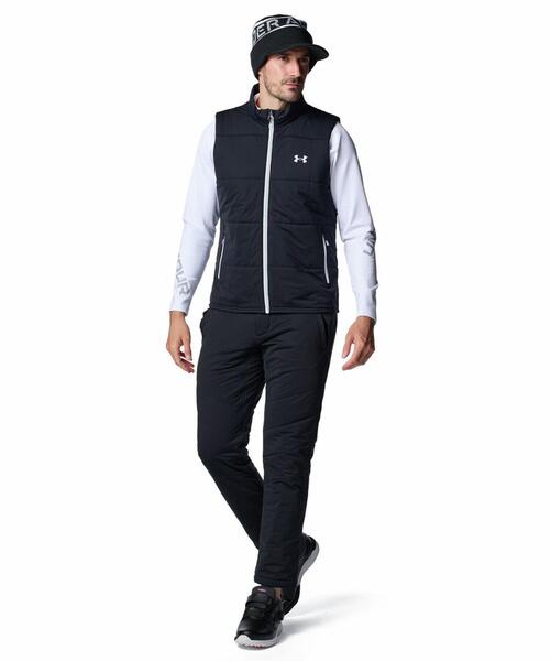UNDER ARMOUR(アンダーアーマー)の「UAドライブ プロ インサレーテッド フルジップ ベスト(ゴルフ/メンズ)(ベスト・メンズ・ブラック・M/L/XL/2XL/S)」の3枚目の写真