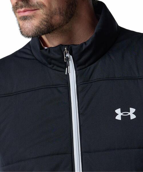 UNDER ARMOUR(アンダーアーマー)の「UAドライブ プロ インサレーテッド フルジップ ベスト(ゴルフ/メンズ)(ベスト・メンズ・ブラック・M/L/XL/2XL/S)」の4枚目の写真