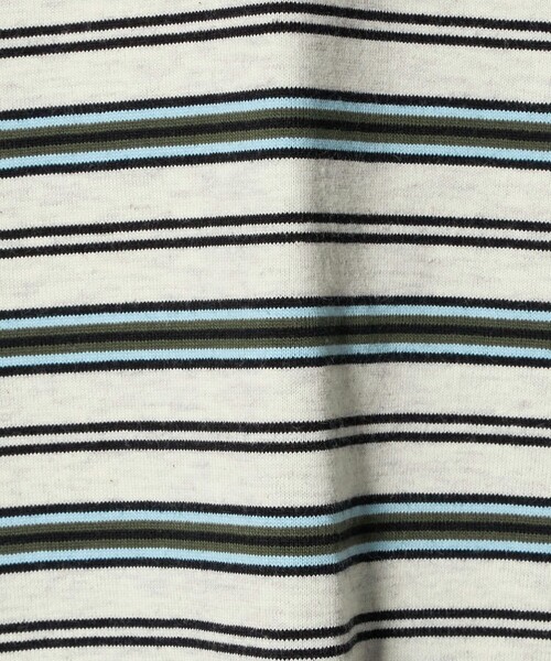 green label relaxing（グリーンレーベルリラクシング）の「マルチボーダー Tシャツ / キッズ  100cm-160cm（Tシャツ/カットソー・キッズ・グレー系/ネイビー/ライトグレー・150cm/160cm/120cm/140cm/110cm/100cm/130cm）」の21枚目の写真