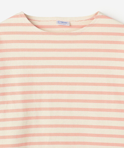 ORCIVAL（オーシバル）の「ORCIVAL | コットンロード クルーネック ワイドフレンチバスクTシャツ WOMEN（Tシャツ/カットソー・レディース・イエロー系その他/グレー系その他/ピンク系その他/ブルー系その他2/ホワイト系その他5/ブラウン系その他2/レッド系その他/ブルー系その他・1）」の11枚目の写真