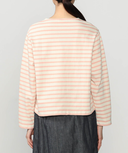 ORCIVAL（オーシバル）の「ORCIVAL | コットンロード クルーネック ワイドフレンチバスクTシャツ WOMEN（Tシャツ/カットソー・レディース・イエロー系その他/グレー系その他/ピンク系その他/ブルー系その他2/ホワイト系その他5/ブラウン系その他2/レッド系その他/ブルー系その他・1）」の18枚目の写真