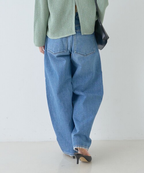 upperhights(アッパーハイツ)の「【upper hights/アッパーハイツ】THE ROMY カーヴィーデニム/カーブデニム(デニムパンツ・レディース・ブルー・24/23/25/21/22)」の8枚目の写真