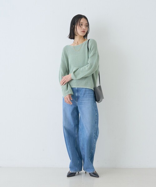 upperhights(アッパーハイツ)の「【upper hights/アッパーハイツ】THE ROMY カーヴィーデニム/カーブデニム(デニムパンツ・レディース・ブルー・24/23/25/21/22)」の11枚目の写真