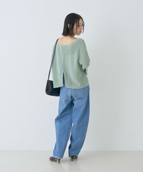 upperhights(アッパーハイツ)の「【upper hights/アッパーハイツ】THE ROMY カーヴィーデニム/カーブデニム(デニムパンツ・レディース・ブルー・24/23/25/21/22)」の14枚目の写真