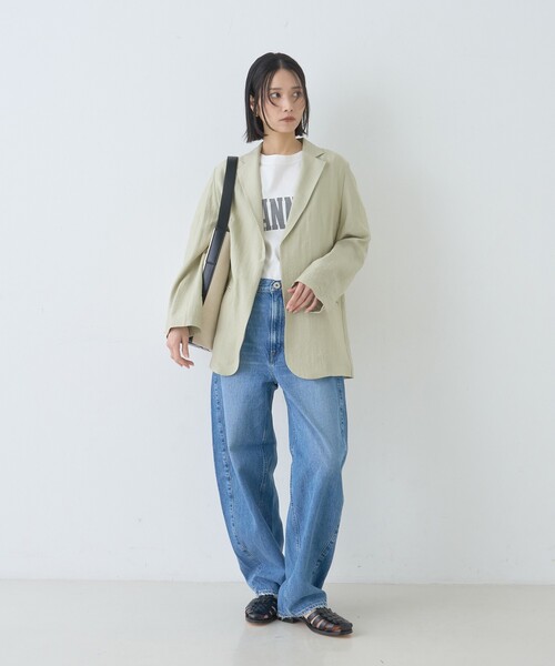 upperhights(アッパーハイツ)の「【upper hights/アッパーハイツ】THE ROMY カーヴィーデニム/カーブデニム(デニムパンツ・レディース・ブルー・24/23/25/21/22)」の19枚目の写真