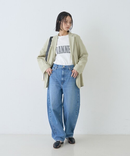 upperhights(アッパーハイツ)の「【upper hights/アッパーハイツ】THE ROMY カーヴィーデニム/カーブデニム(デニムパンツ・レディース・ブルー・24/23/25/21/22)」の21枚目の写真