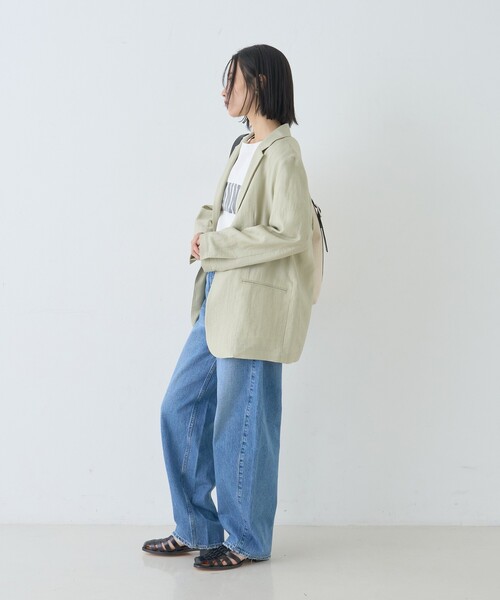 upperhights(アッパーハイツ)の「【upper hights/アッパーハイツ】THE ROMY カーヴィーデニム/カーブデニム(デニムパンツ・レディース・ブルー・24/23/25/21/22)」の22枚目の写真