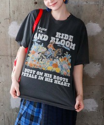 Three Four Time（スリーフォータイム）の「カウボーイフラワーTシャツ（Tシャツ/カットソー）」