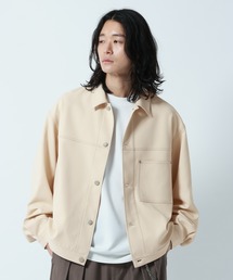 RAGEBLUE | Design Stitch Short Jacket/配色ステッチショートジャケット【セットアップ対応】(ブルゾン)