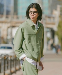 RAGEBLUE（レイジブルー）の「Design Stitch Short Jacket/配色ステッチショートジャケット【セットアップ対応】（ブルゾン）」