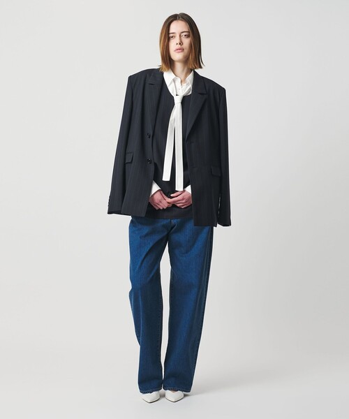 AEWEN MATOPH(イウエン マトフ)の「<AEWEN MATOPH>コットンシルク ボウタイシャツ ‐ ウォッシャブル ‐(シャツ/ブラウス・レディース・オフホワイト/ライトブルー/イエロー・FREE)」の12枚目の写真