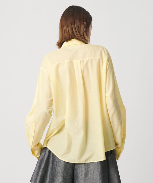 AEWEN MATOPH(イウエン マトフ)の「<AEWEN MATOPH>コットンシルク ボウタイシャツ ‐ ウォッシャブル ‐(シャツ/ブラウス・レディース・オフホワイト/ライトブルー/イエロー・FREE)」の15枚目の写真
