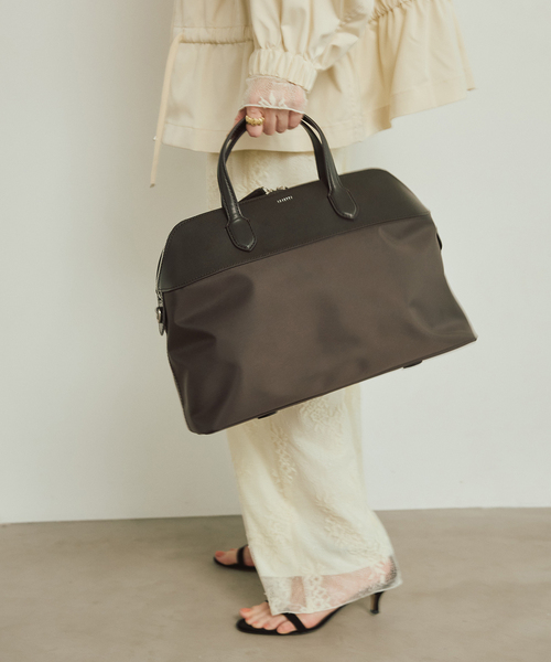 ORSETTO（オルセット）の「ORSETTO オルセット CITTA W380H280D150mm 1561250013（トートバッグ・レディース・ブラウン/ブラック・FREE）」の2枚目の写真