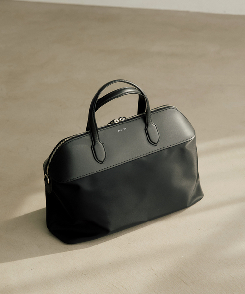 ORSETTO（オルセット）の「ORSETTO オルセット CITTA W380H280D150mm 1561250013（トートバッグ・レディース・ブラウン/ブラック・FREE）」の3枚目の写真