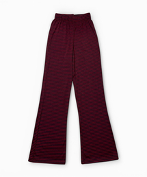 Stripe Flare Lounge Pants (Red)